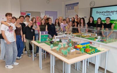 Les élèves de 1ère générale réalisent la carte sonore du lycée